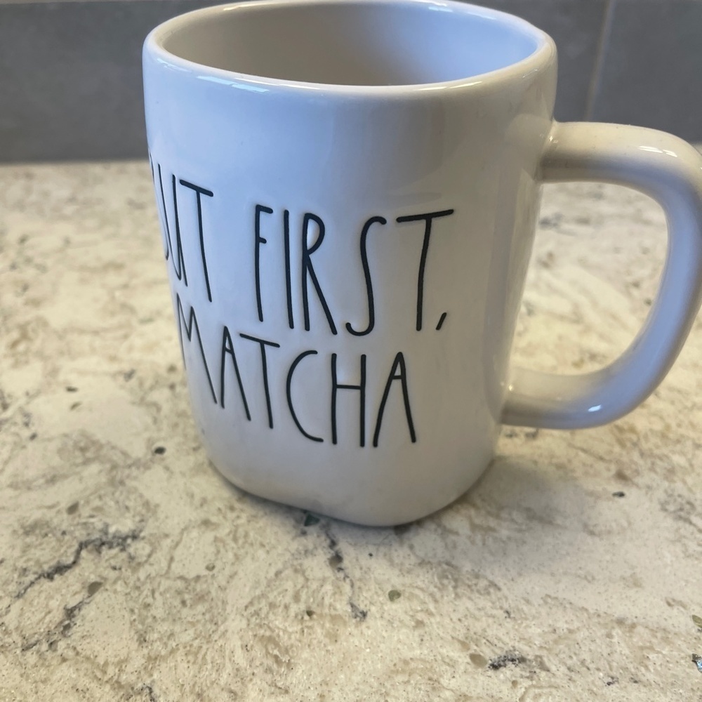 But‎ First Matcha - Rae Dunn coffee / tea  Mug - Picture 7 of 8
